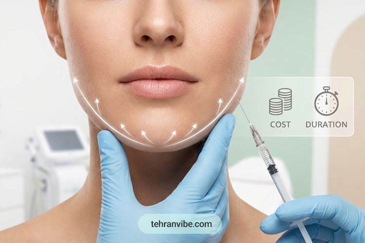 راز فک باریک و متقارن با بوتاکس